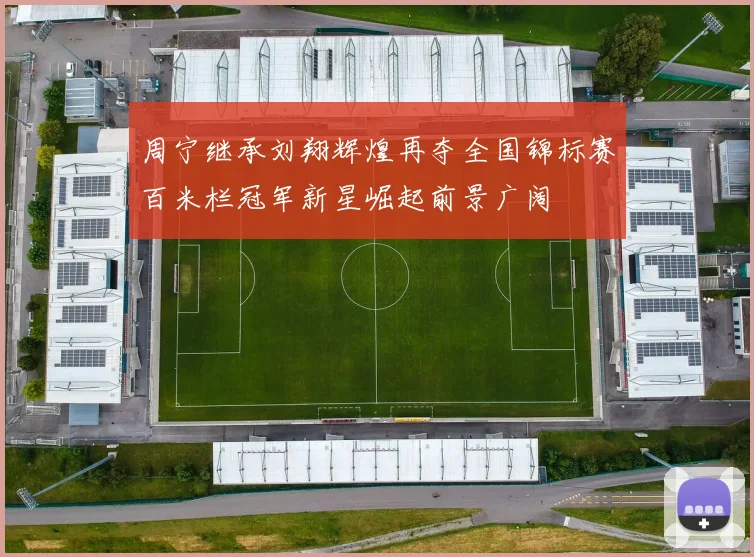 周宁继承刘翔辉煌再夺全国锦标赛百米栏冠军新星崛起前景广阔